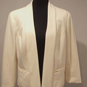 Anne Klein | Off-White Blazer | Medium
